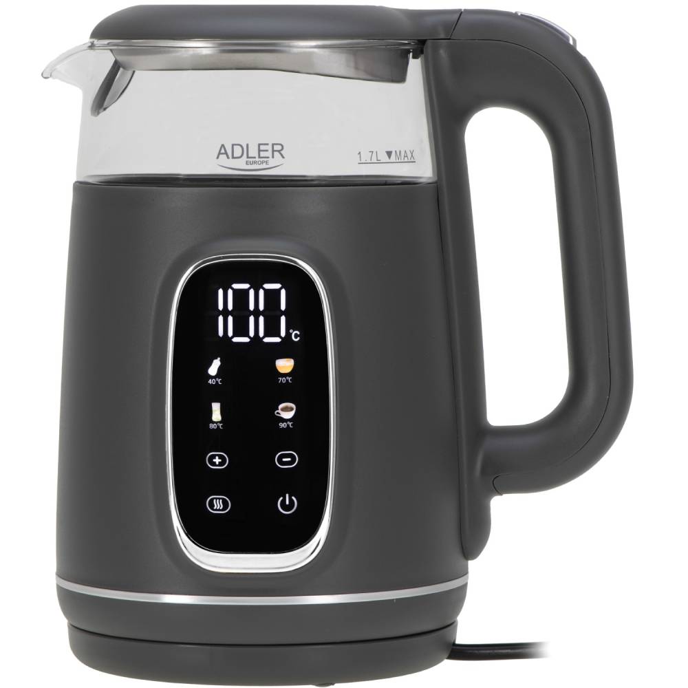 Электрочайник ADLER AD 1305 Gray (AD1305GS) Электрочайник ADLER AD 1305 Gray (AD1305GS)