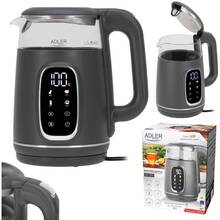 Электрочайник ADLER AD 1305 Gray (AD1305GS)