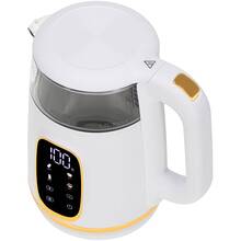 Электрочайник ADLER AD 1305 White/Gold (AD1305WG)