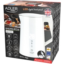 Електрочайник ADLER AD 1345 White (AD1345W)