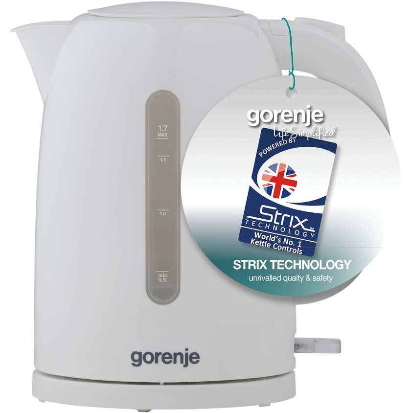 Электрочайник GORENJE K17W White (KEP1000-GS) Объем 1.7