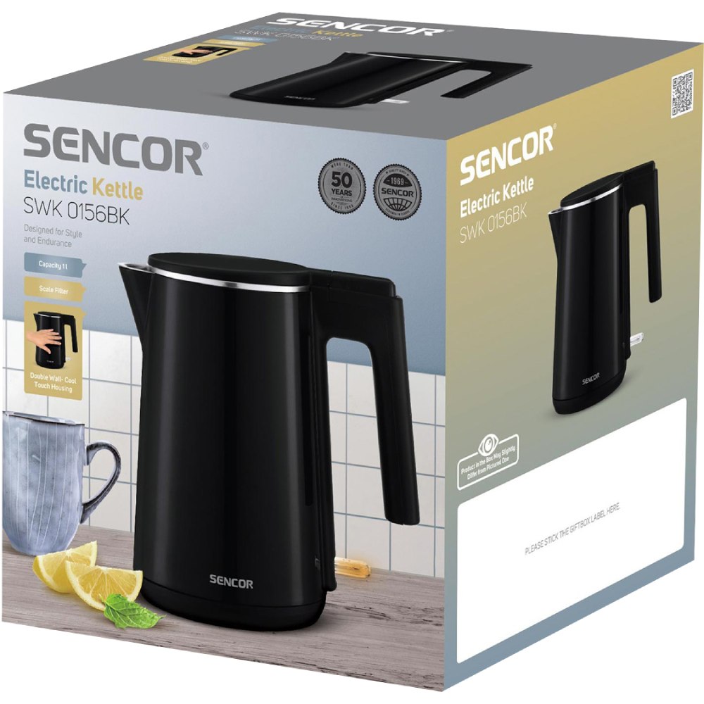 Покупка Електрочайник SENCOR SWK 0156BK