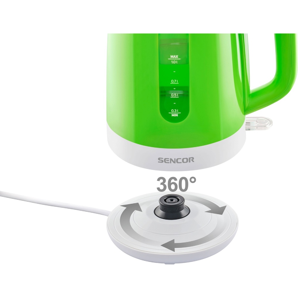 Электрочайник SENCOR SWK 1021GR Мощность 2200