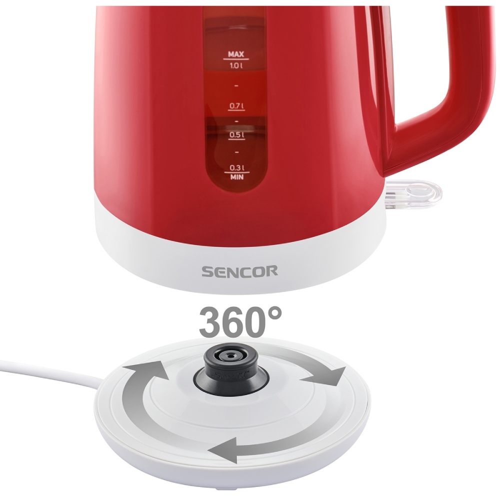 Электрочайник SENCOR SWK 1024RD Объем 1