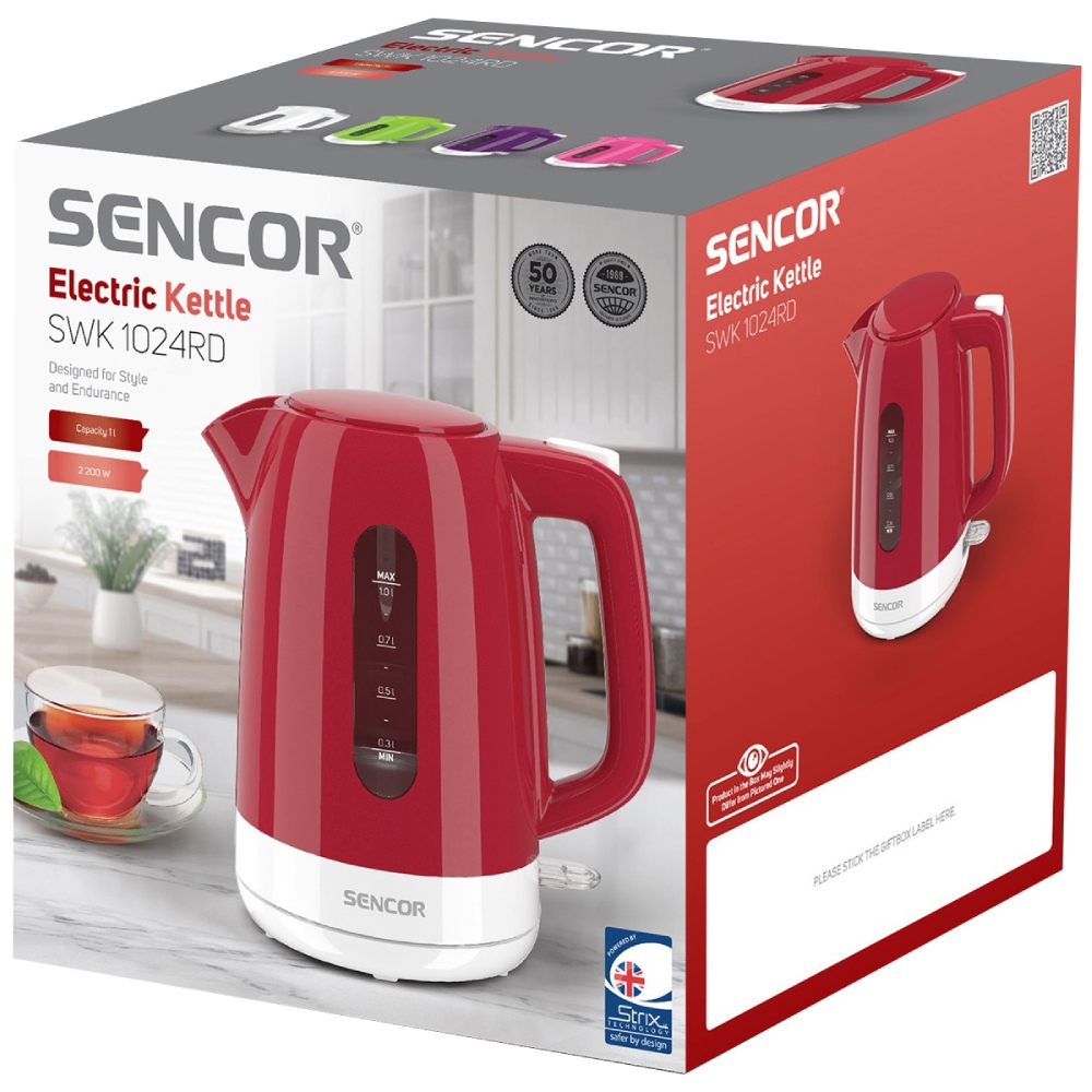 Покупка Электрочайник SENCOR SWK 1024RD