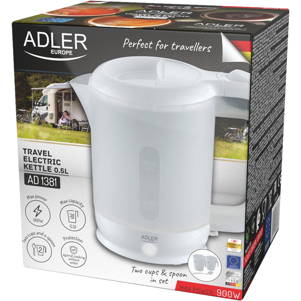 У Фокстрот Електрочайник ADLER AD 1381 White