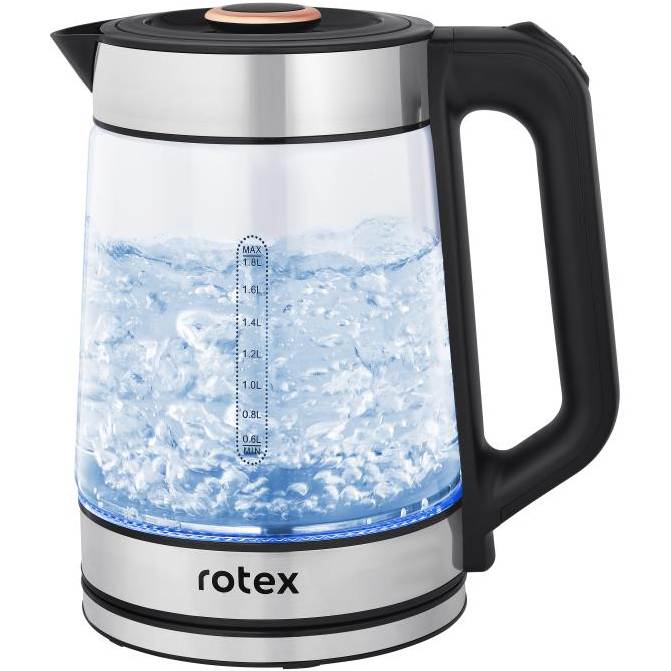 Електрочайник ROTEX RKT92-SGS ᐉ купити в FOXTROT ⁕ ціни, відгуки