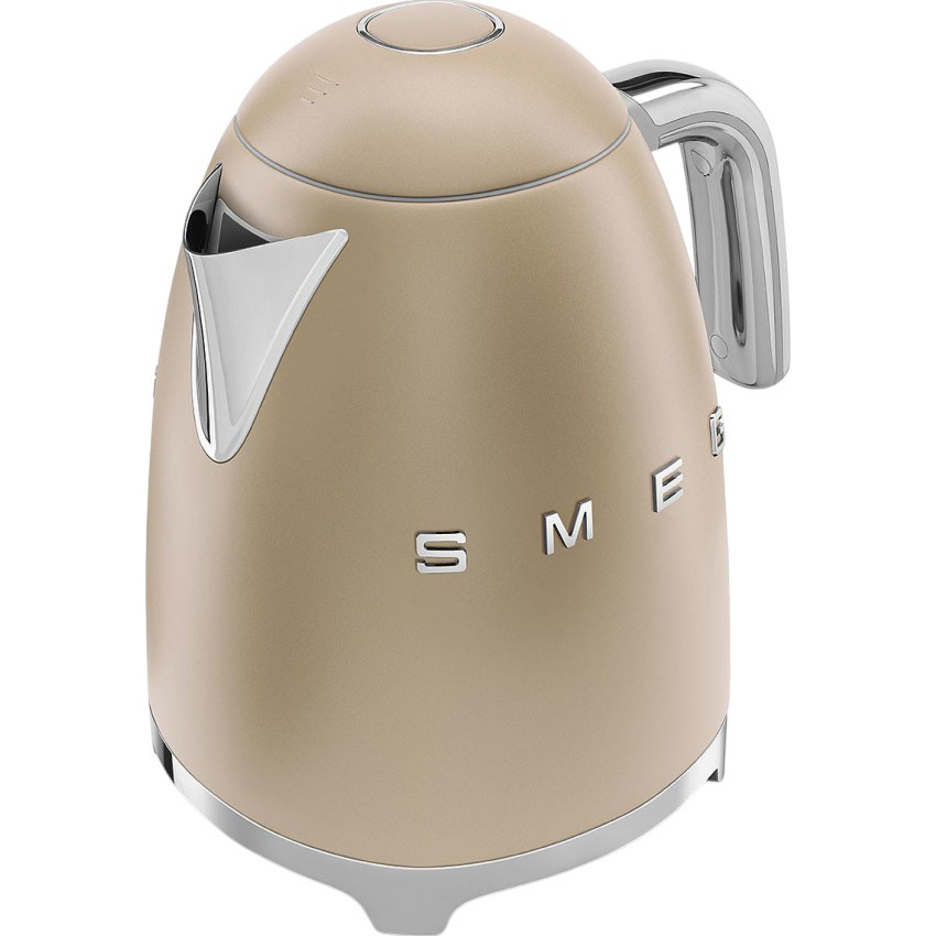 Електрочайник SMEG KLF03CHMEU Матеріал корпуса нержавіюча сталь