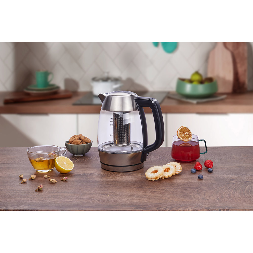 Электрочайник GORENJE K17TRGT (KEG8060B-GS) В Украине Электрочайник GORENJE K17TRGT (KEG8060B-GS)