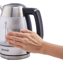Электрочайник GORENJE K17TRGT (KEG8060B-GS) Электрочайник GORENJE K17TRGT (KEG8060B-GS)