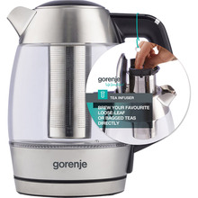 Электрочайник GORENJE K17TRGT (KEG8060B-GS) Электрочайник GORENJE K17TRGT (KEG8060B-GS)