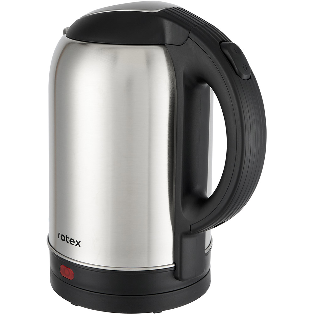 Электрочайник ROTEX RKT12-S Дополнительно Поворотная база 360°, индикатор включения