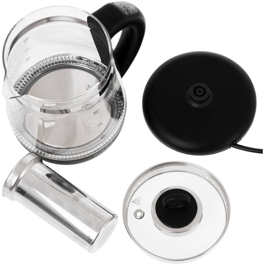 Замовити Електрочайник ADLER AD 1299 Black