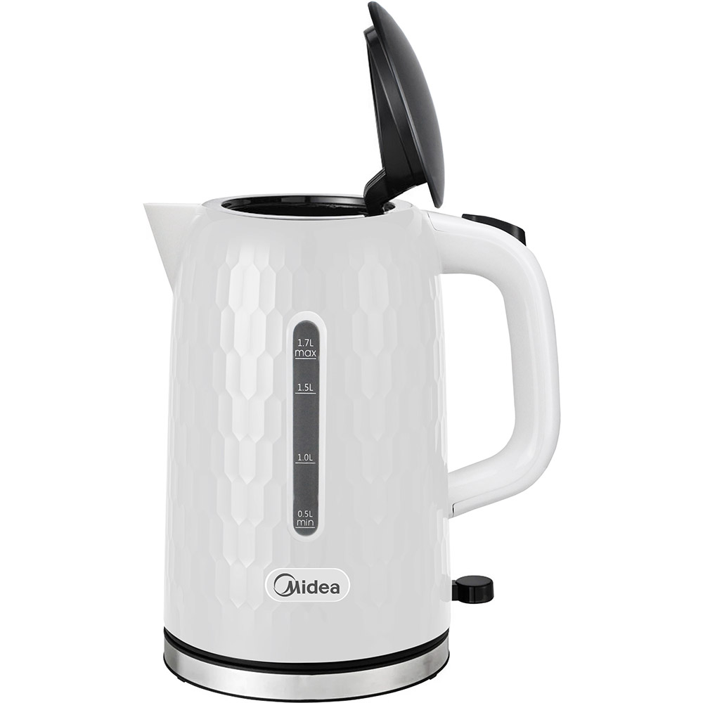 Электрочайник MIDEA MK-17D19A2 Дополнительно термостат Strix; Основание с вращением на 360°