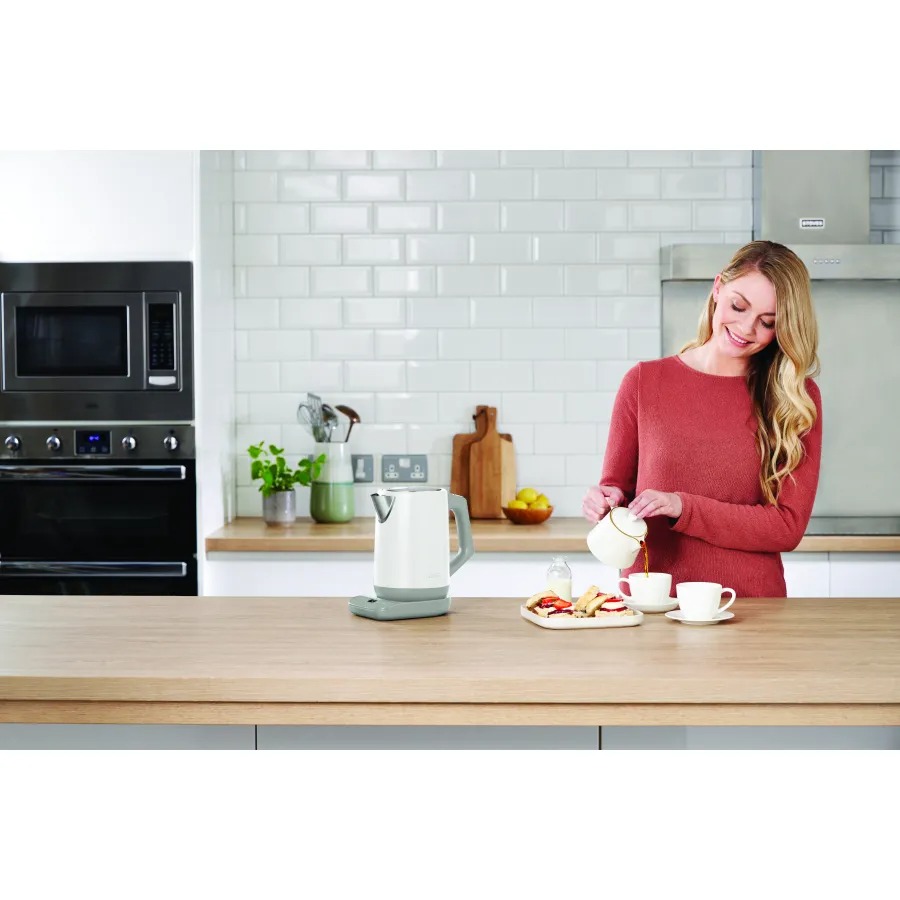 Зовнішній вигляд Електрочайник NINJA White KT200EUWH