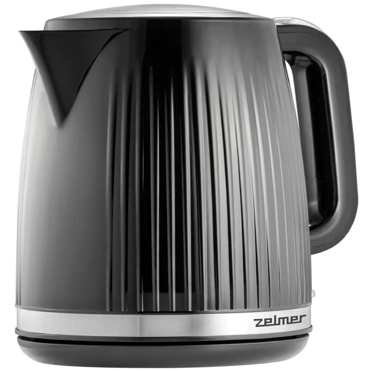 Електрочайник ZELMER ZCK7655 Black (71507061P) Матеріал корпуса пластик