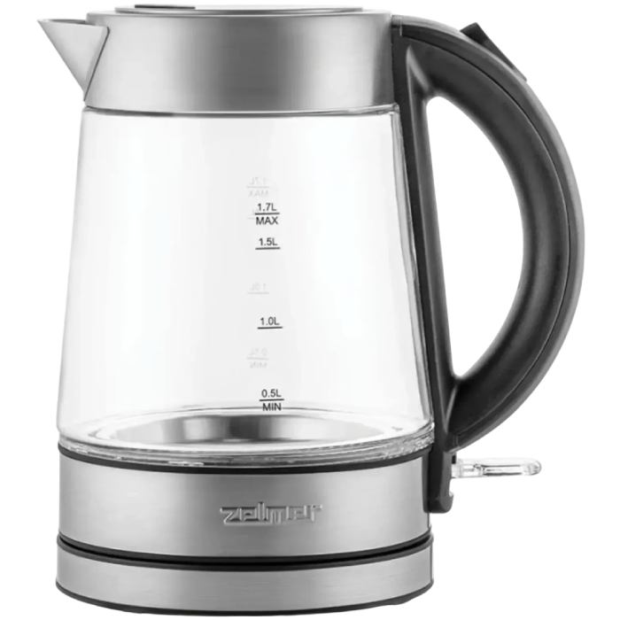 Электрочайник ZELMER ZCK8013 Transparent (71507063P) Материал корпуса стекло