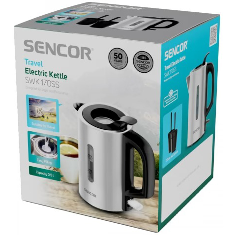 В Фокстрот Электрочайник SENCOR SWK170SS