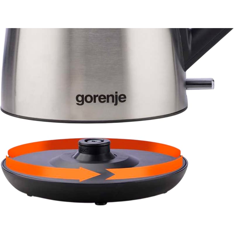 Электрочайник GORENJE K17OS 1.7 л (OP-KT2025V) Материал корпуса металл
