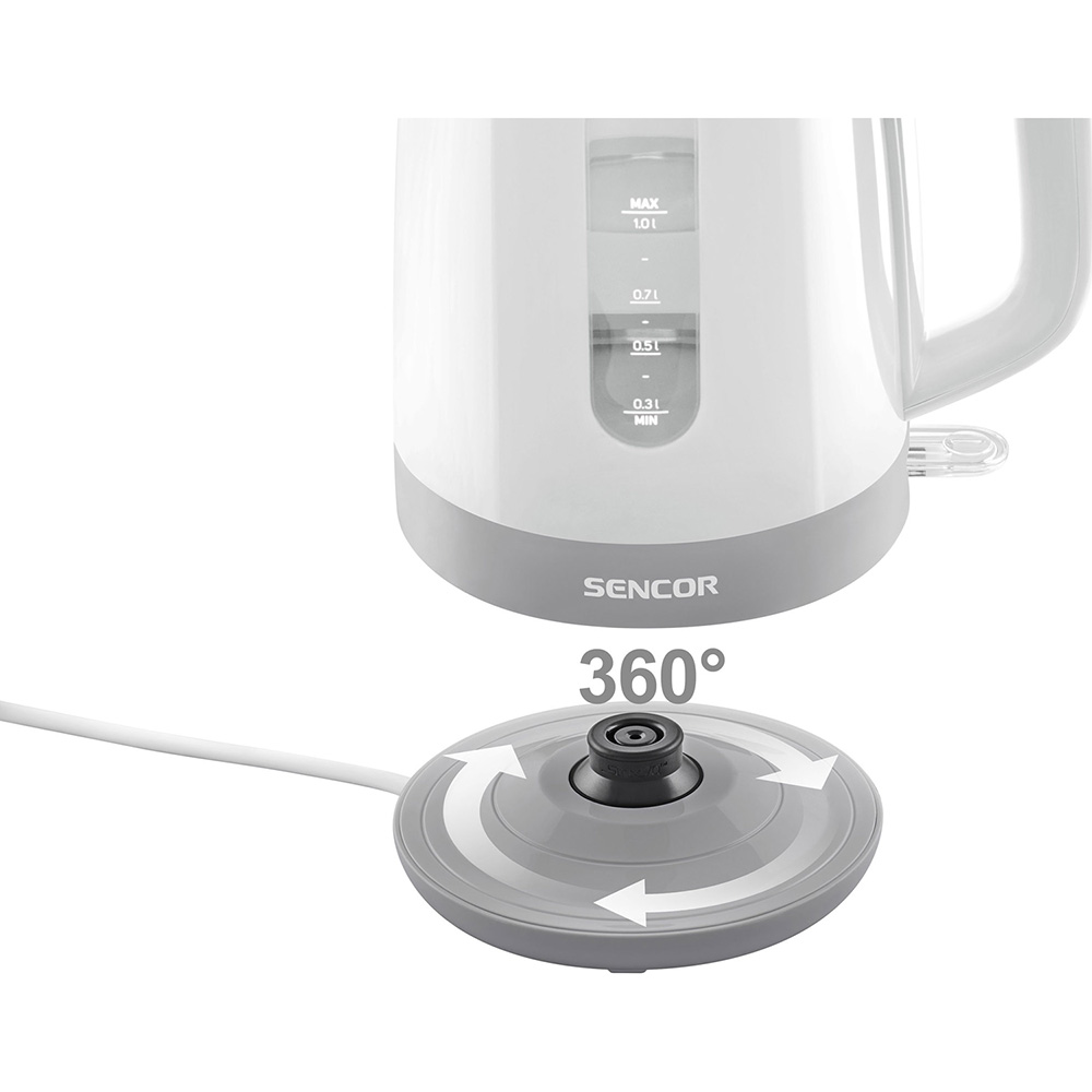 Внешний вид Электрочайник SENCOR SWK 1020WH