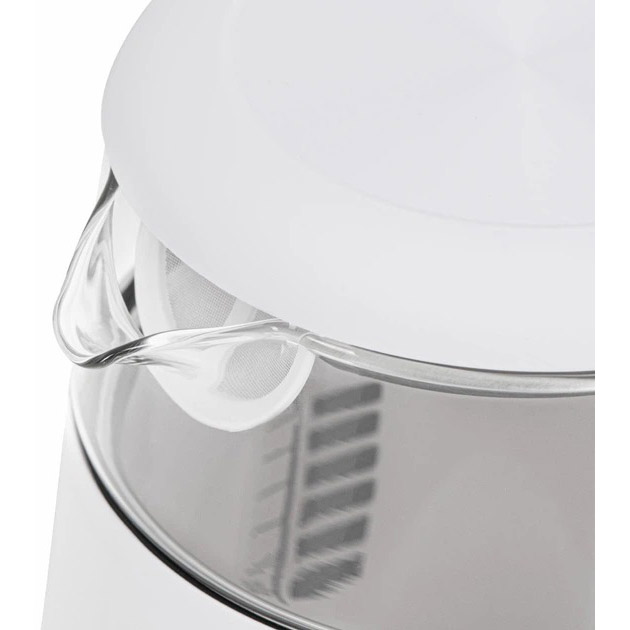 Фото Електрочайник ADLER AD 1305 white silver (AD1305WS)