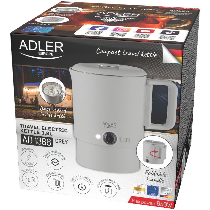 Фото Электрочайник ADLER AD 1388g