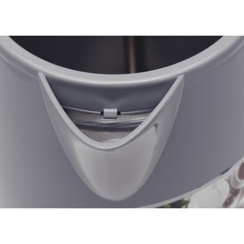 Електрочайник SATURN ST-EK8436U Grey Матеріал корпуса пластик