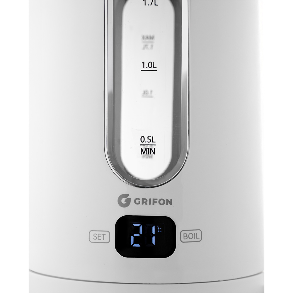 Электрочайник GRIFON K1517GLЕWH Мощность 1500