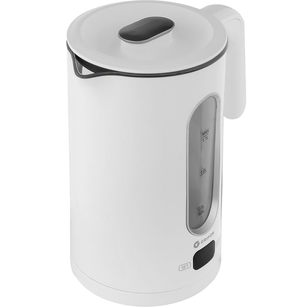 Электрочайник GRIFON K1517GLЕWH Материал корпуса пластик