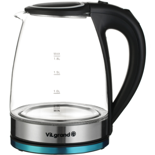 Електрочайник VILGRAND VL1188GK Black