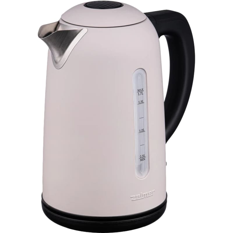 Электрочайник ZELMER ZCK7955 Дополнительно Матовое покрытие Velvet Touch; Контроллер STRIX; Возвратное основание; Отсек для хранения шнура; Подсвечиваемый переключатель