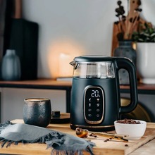 Электрочайник ADLER AD 1305 black gold