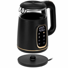 Электрочайник ADLER AD 1305 black gold
