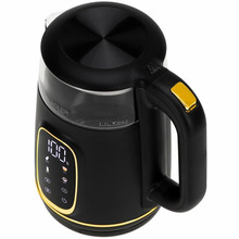 Электрочайник ADLER AD 1305 black gold