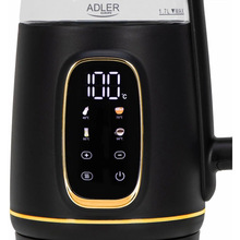 Электрочайник ADLER AD 1305 black gold
