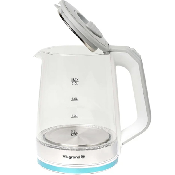 Электрочайник VILGRAND VL1209GK white Объем 2