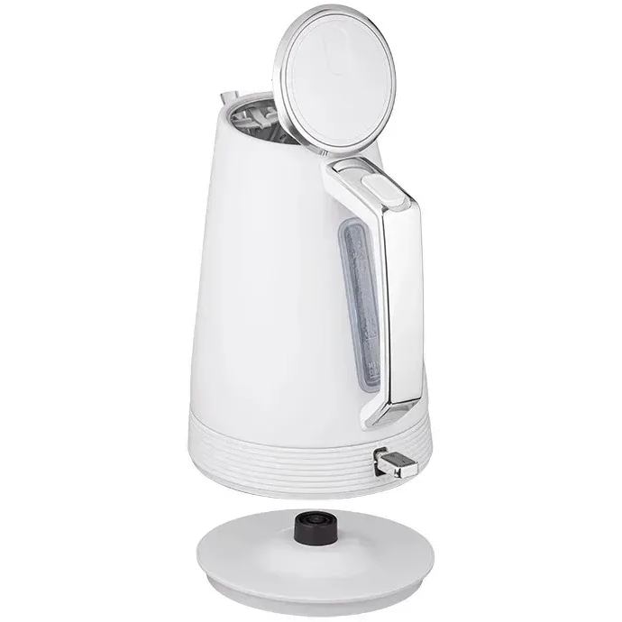 Електрочайник ZELMER ZCK7956E White Додатково обертання на базі 360 градусів; місце для зберігання шнура.