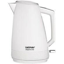 Купити у Дніпрі - Електрочайник ZELMER ZCK7956E White