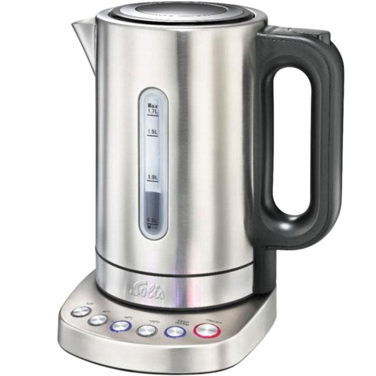 Электрочайник SOLIS Vario (96239) Дополнительно 4 настройки температуры: 70, 80, 90, 100°C