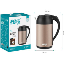 Електрочайник WINNINGSTAR ST-6037 Bronze (WNNGS-ST-6037-BZ)