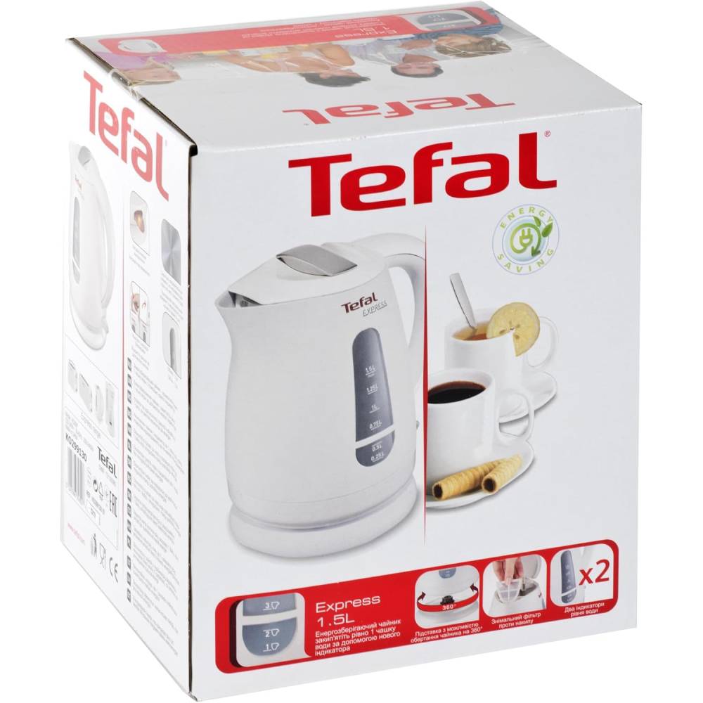 Электрочайник TEFAL KO 2991 Материал корпуса пластик