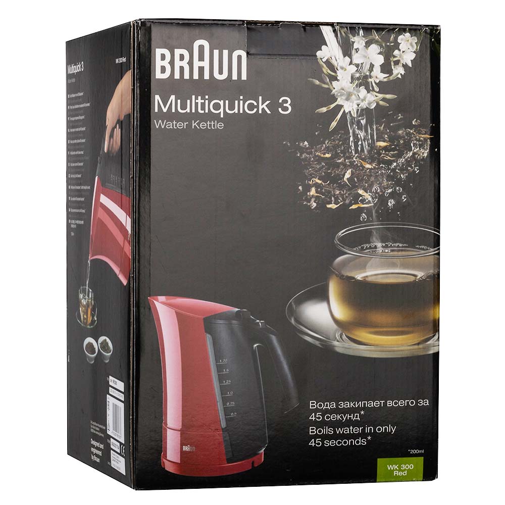 Внешний вид Электрочайник BRAUN WK 300 Red