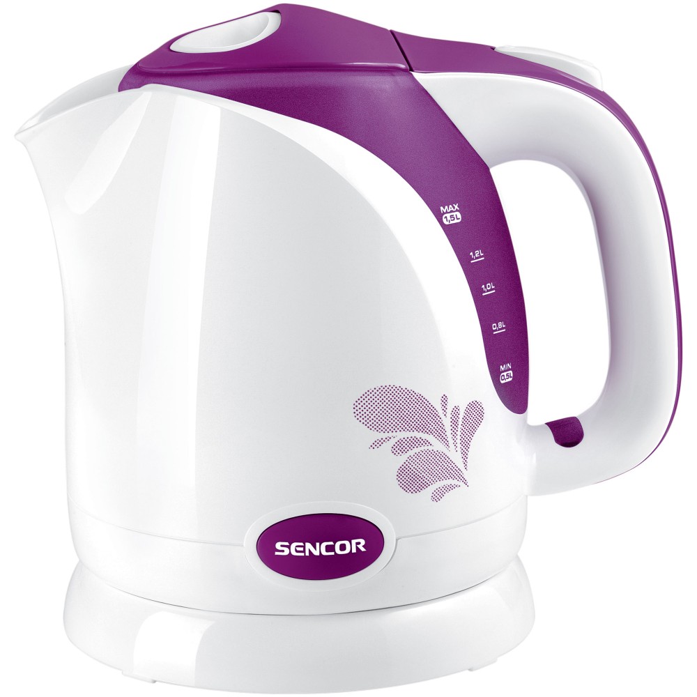 

Электрочайник SENCOR SWK 1505 VT, SWK 1505 VT белый с фиолетовым
