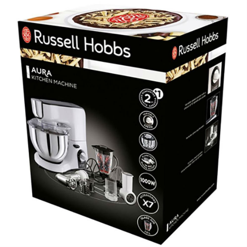 Кухонна машина RUSSELL HOBBS 23490-56 Aura Насадки блендер