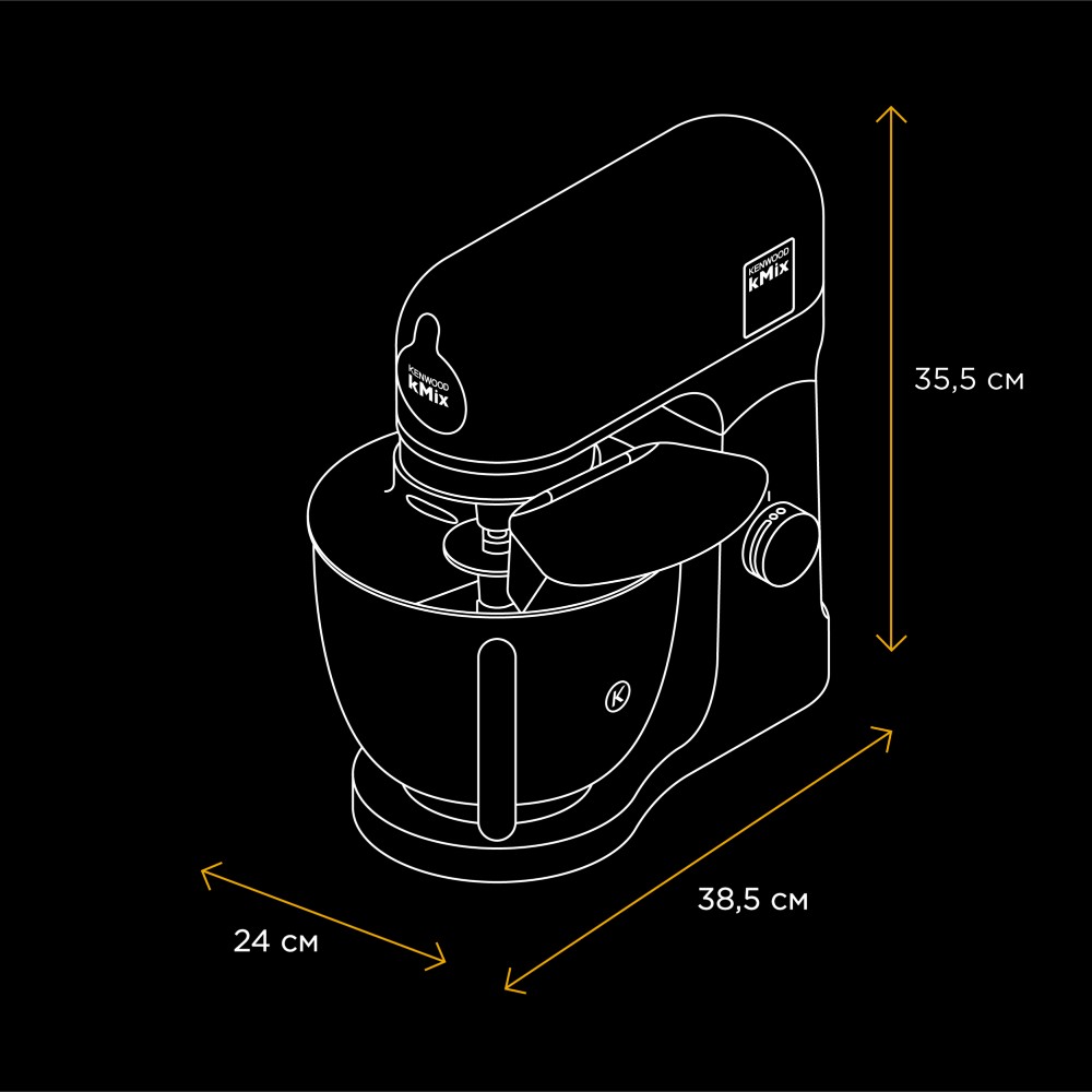 Покупка Кухонна машина KENWOOD KMX750RD + 3 насадки