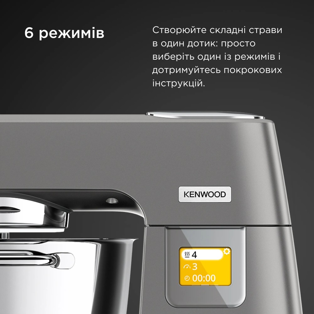 Внешний вид Кухонная машина KENWOOD Titanium Chef Patissier KWL90.004SI