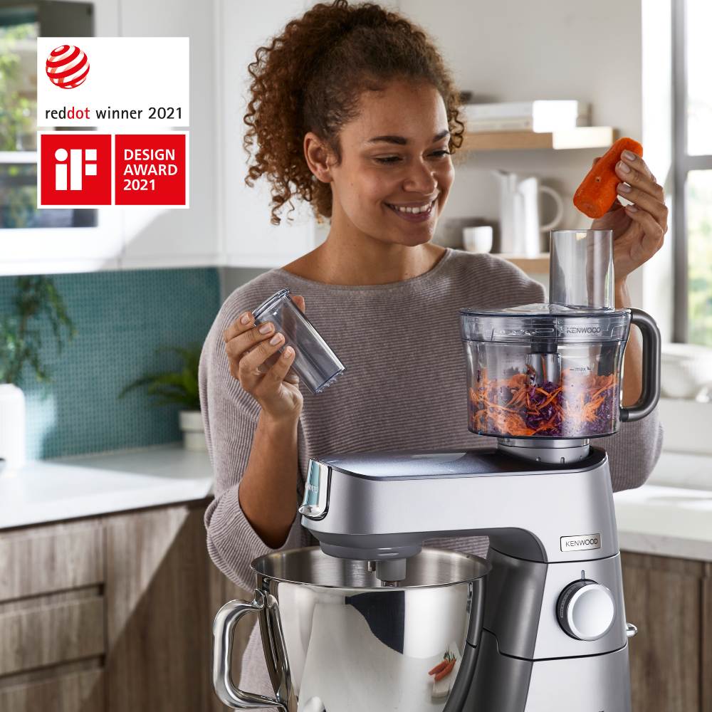 Зовнішній вигляд Кухонна машина KENWOOD Titanium Chef Baker XL KVL85.704SI