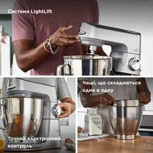 Кухонна машина KENWOOD Titanium Chef Baker XL KVL85.704SI