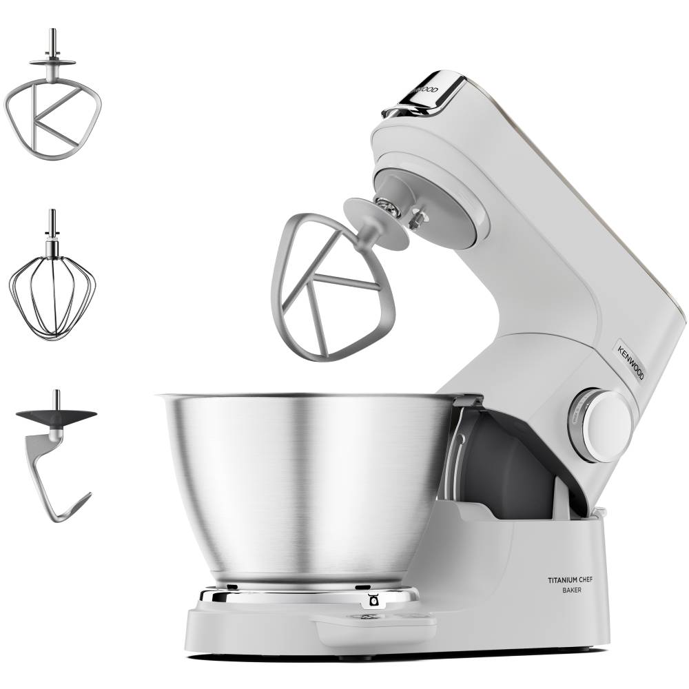 Кухонная машина KENWOOD Titanium Chef Baker KVC65.001WH