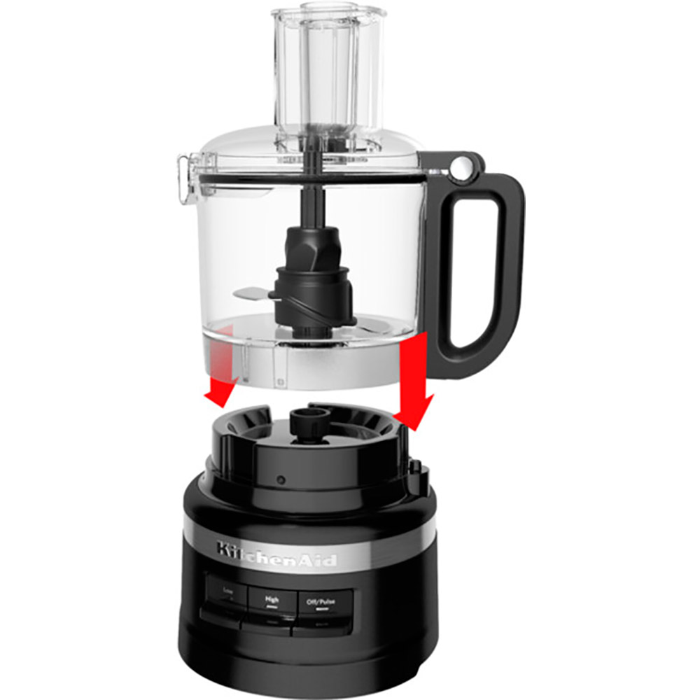 Кухонный комбайн KITCHENAID 1.7 л 5KFP0719EOB Black Тип кухонный комбайн